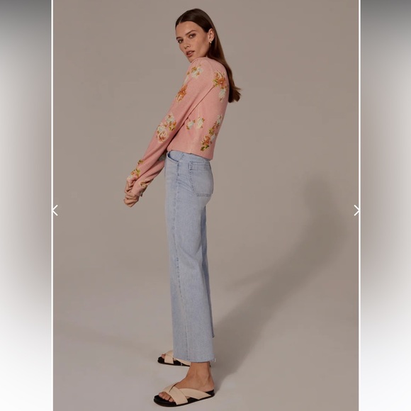 FAVORITE DAUGHTER THE MISCHA SUPER HIGH RISE WIDE STRAIGHT - Picture 11 of 12